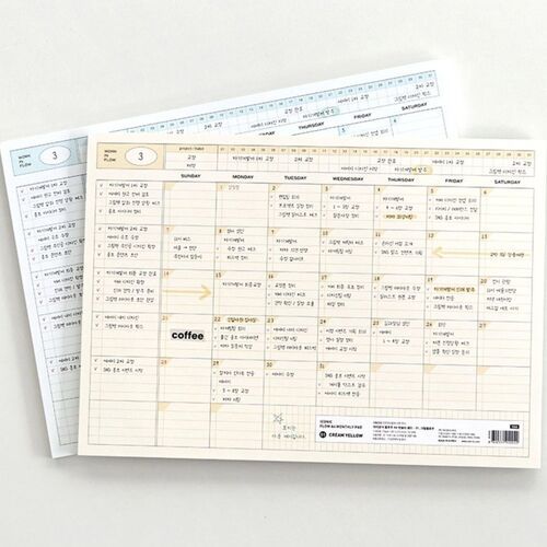 Flow A4 Monthly Planner Pad - Image 5