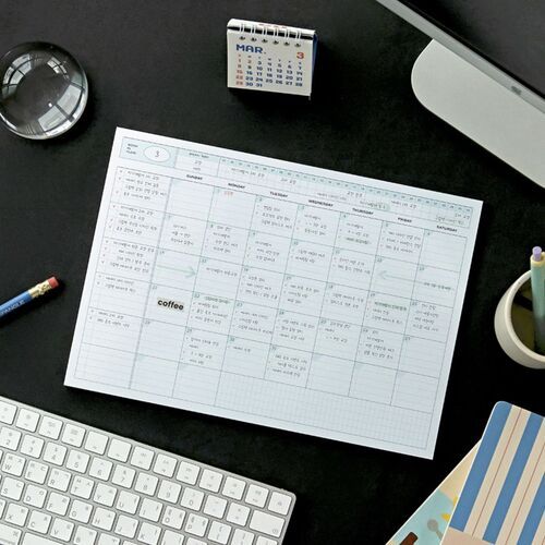 Flow A4 Monthly Planner Pad - Image 6