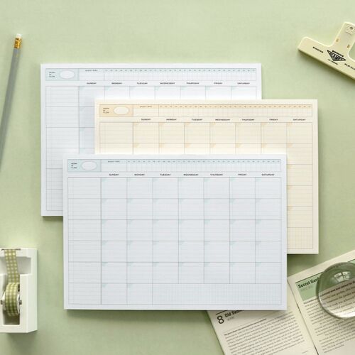 Flow A4 Monthly Planner Pad - Image 9