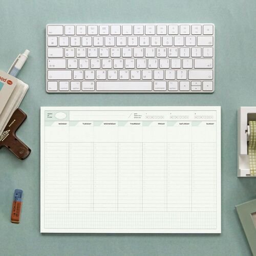 Flow A4 Weekly Planner Pad - Image 3