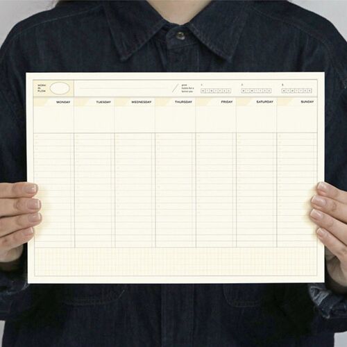 Flow A4 Weekly Planner Pad - Image 6