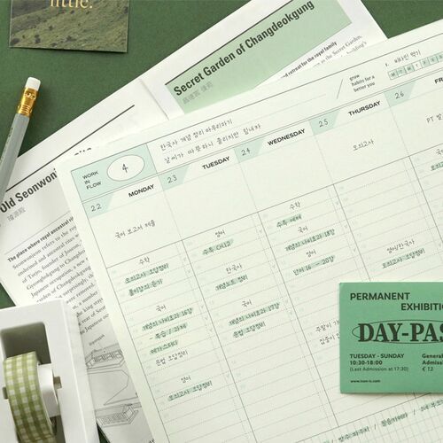 Flow A4 Weekly Planner Pad - Image 9