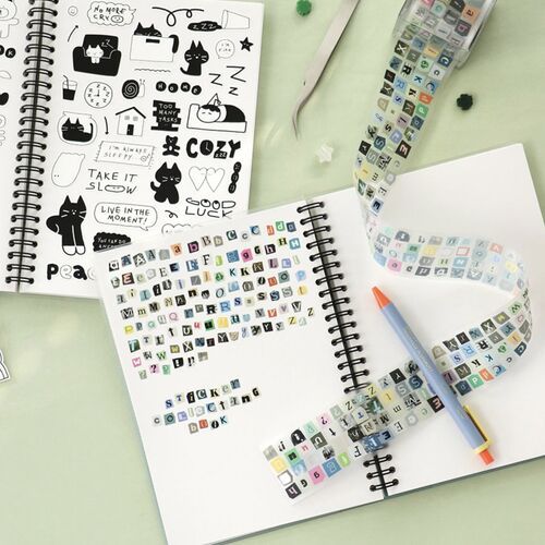 Doodle Pocket Cover A5 Sticker book - Image 3