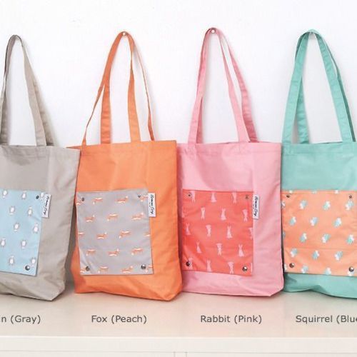 【suzen】Rithia Pocket Shoulder Bag Scrunched Half Moon Denim Shoulder Bag > Shoulder Bags