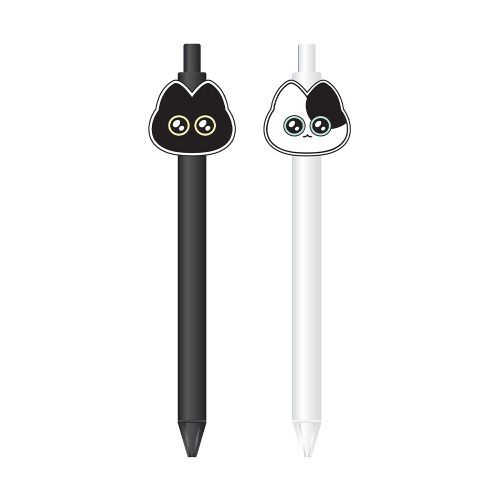 Black & White Cat Gel Pen