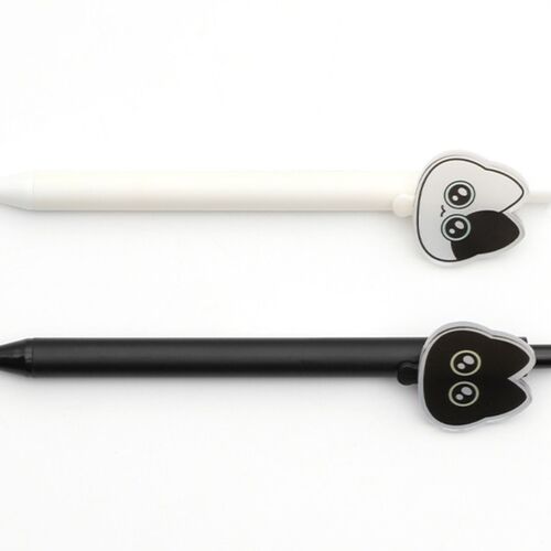 Black & White Cat Gel Pen - Image 5