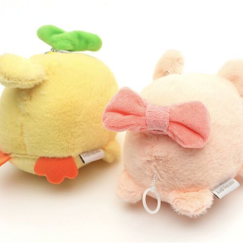 Pig & Chick Plush Key Ring - Image 4