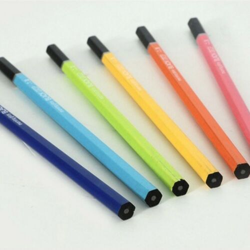 6pcs Black Wood Pencil Set - Image 4