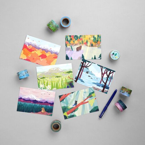 Seattle Scenery Masking Tape - Image 14