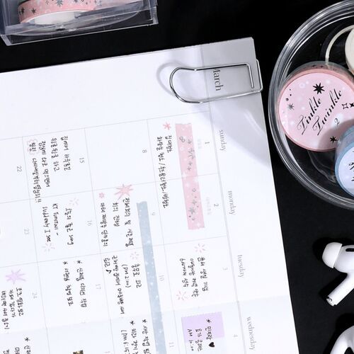 2pcs Twinkle Foil Masking Tape Set - Image 15