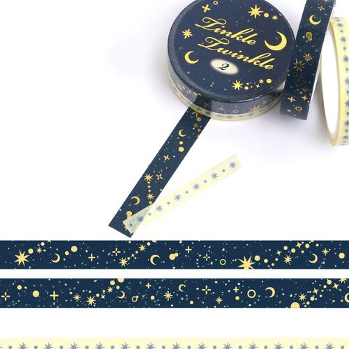 2pcs Twinkle Foil Masking Tape Set - Image 6