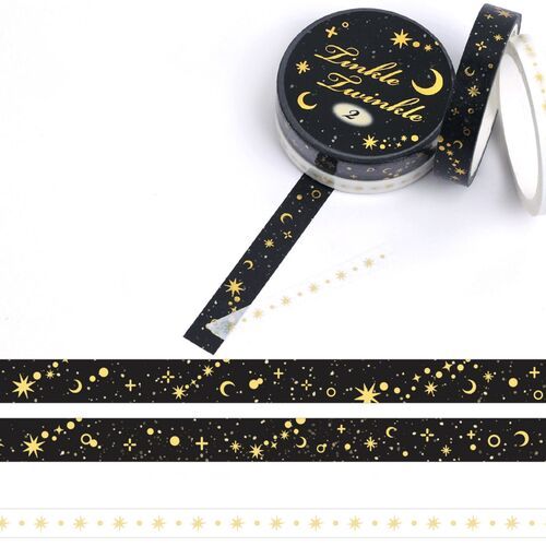 2pcs Twinkle Foil Masking Tape Set - Image 5