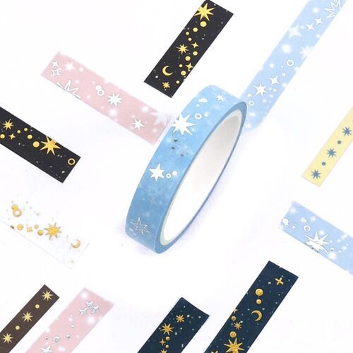 2pcs Twinkle Foil Masking Tape Set - Image 16