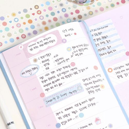 Circular Kiss Cut Sticker Tape - Image 16