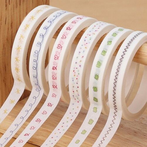 2pcs Doodle Line Masking Tape Set