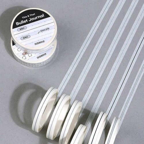 2pcs Journal Tracker Masking Tape