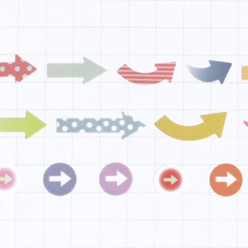 Arrow Kiss Cut Sticker Tape - Image 7