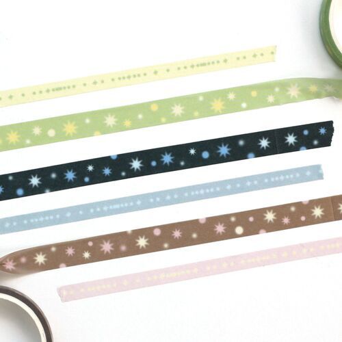 2pcs Twinkle Masking Tape Set - Image 3