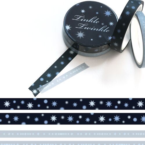 2pcs Twinkle Masking Tape Set - Image 4