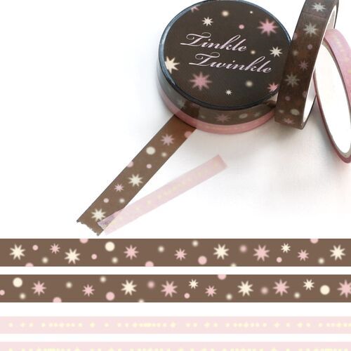 2pcs Twinkle Masking Tape Set - Image 5