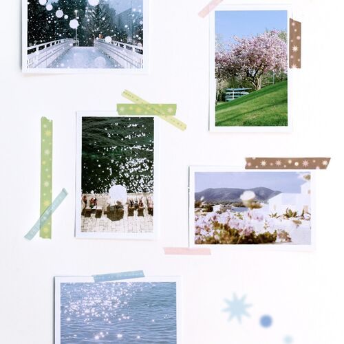 2pcs Twinkle Masking Tape Set - Image 12