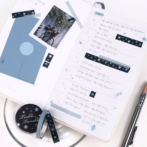 2pcs Twinkle Masking Tape Set - Image 13