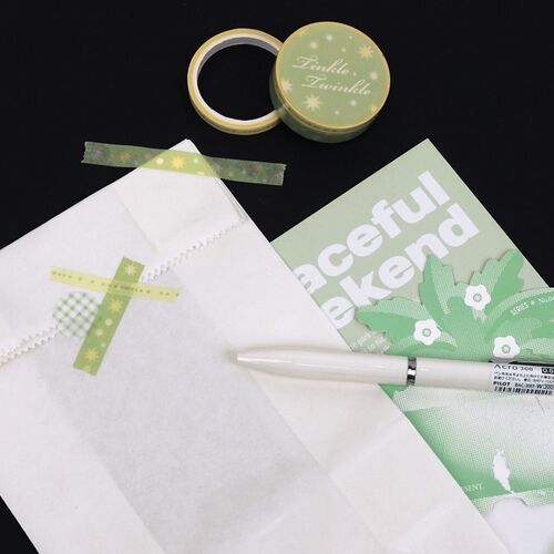 2pcs Twinkle Masking Tape Set - Image 11