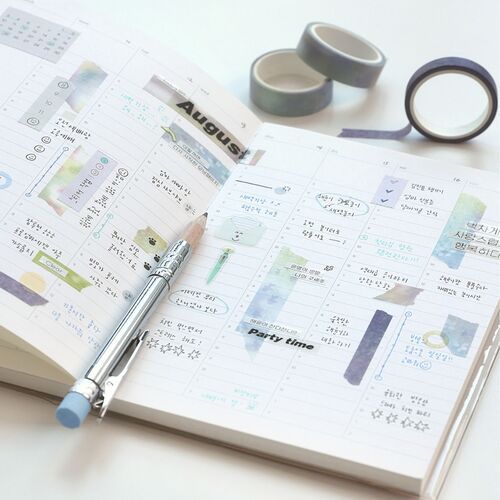 2pcs Dreamy Washi Tape Set - Image 12