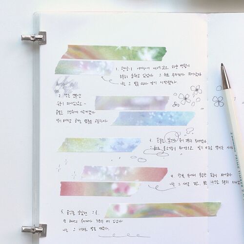 2pcs Dreamy Washi Tape Set - Image 11