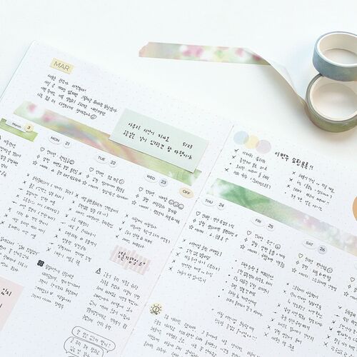 2pcs Dreamy Washi Tape Set - Image 10