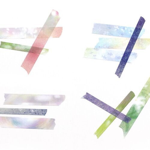 2pcs Dreamy Washi Tape Set - Image 8