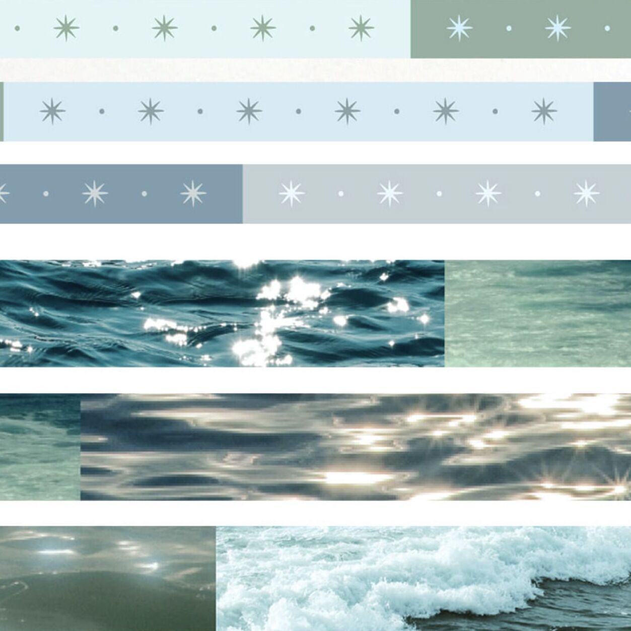 Shimmering Ocean