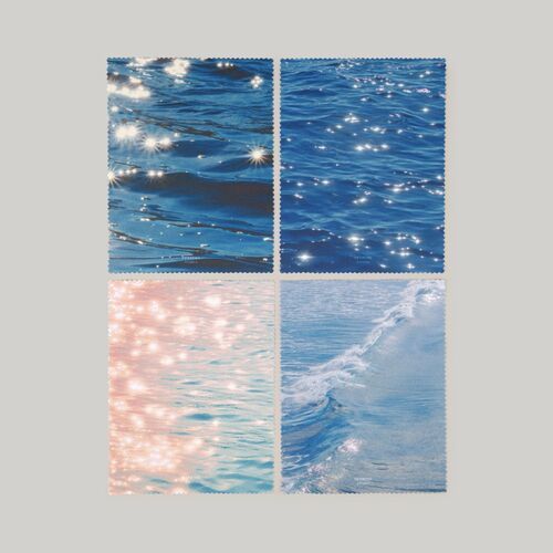 Shimmering Ocean Screen Cloth