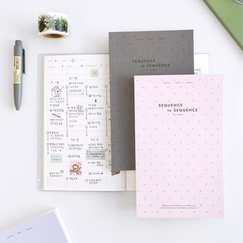 Sequence to Sequence 6 Month Weekly Time Planner