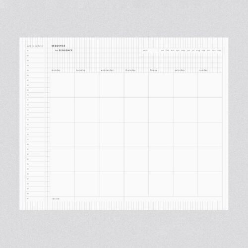 Sequence to Sequence 6 Month Weekly Time Planner - Image 14