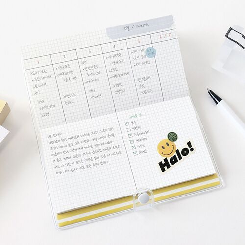 Clear Cover Handy Grid Notebook - Image 12