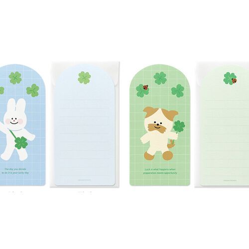 2pcs Arch Message Card & Envelope Set - Image 2