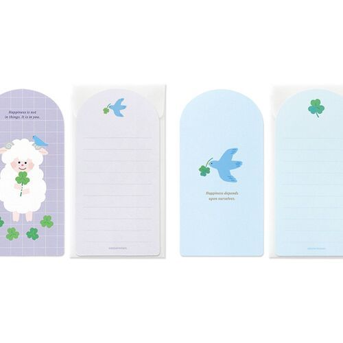 2pcs Arch Message Card & Envelope Set - Image 3