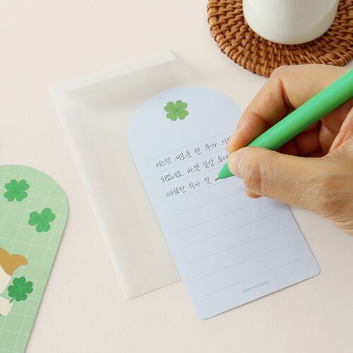 2pcs Arch Message Card & Envelope Set - Image 12