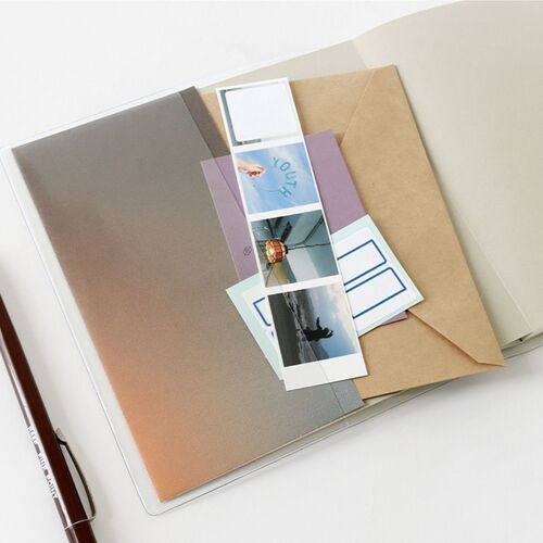 Archive Clear Cover Line Notebook - Image 8