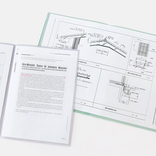 Two Pocket Wide File Holder - Image 12