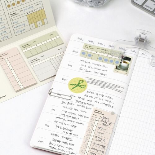 Goal Tracker Sticky Memo Book - Image 13