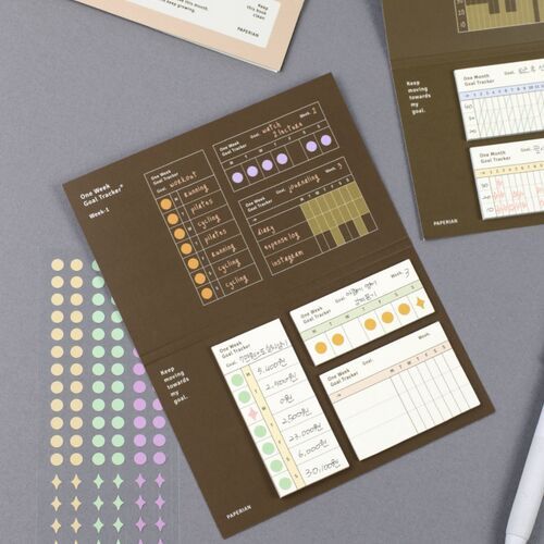 Goal Tracker Sticky Memo Book - Image 14