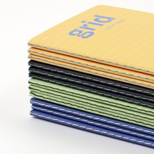 Slim Pocket Grid & Plain Notebook - Image 10