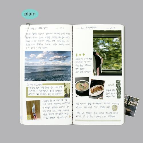 Slim Pocket Grid & Plain Notebook - Image 7