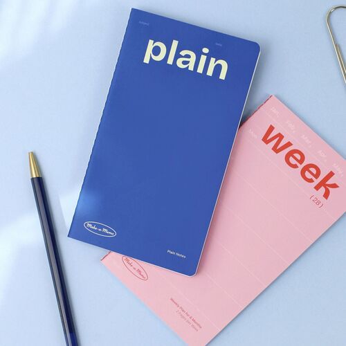 Slim Pocket Grid & Plain Notebook - Image 5