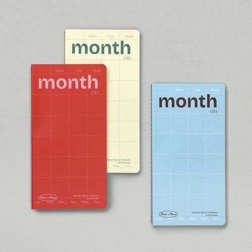 Slim Pocket Monthly Plan Note - Image 5