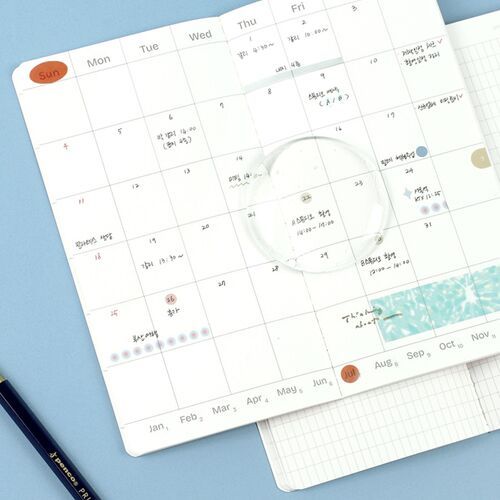 Slim Pocket Monthly Plan Note - Image 9