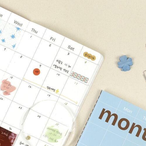 Slim Pocket Monthly Plan Note - Image 10