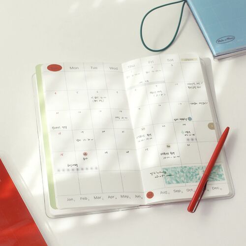 Slim Pocket Monthly Plan Note - Image 2